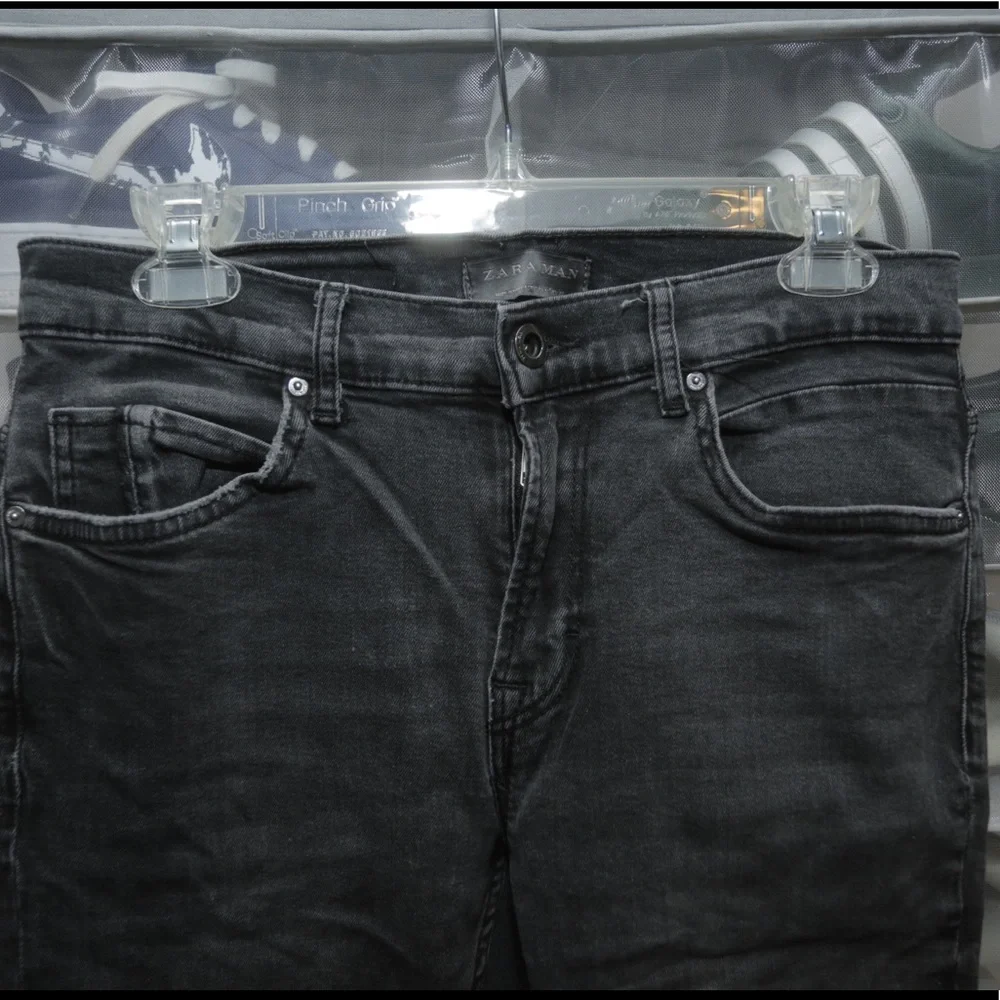 Zara Man Black Skinny Jeans - Picture 4 of 5